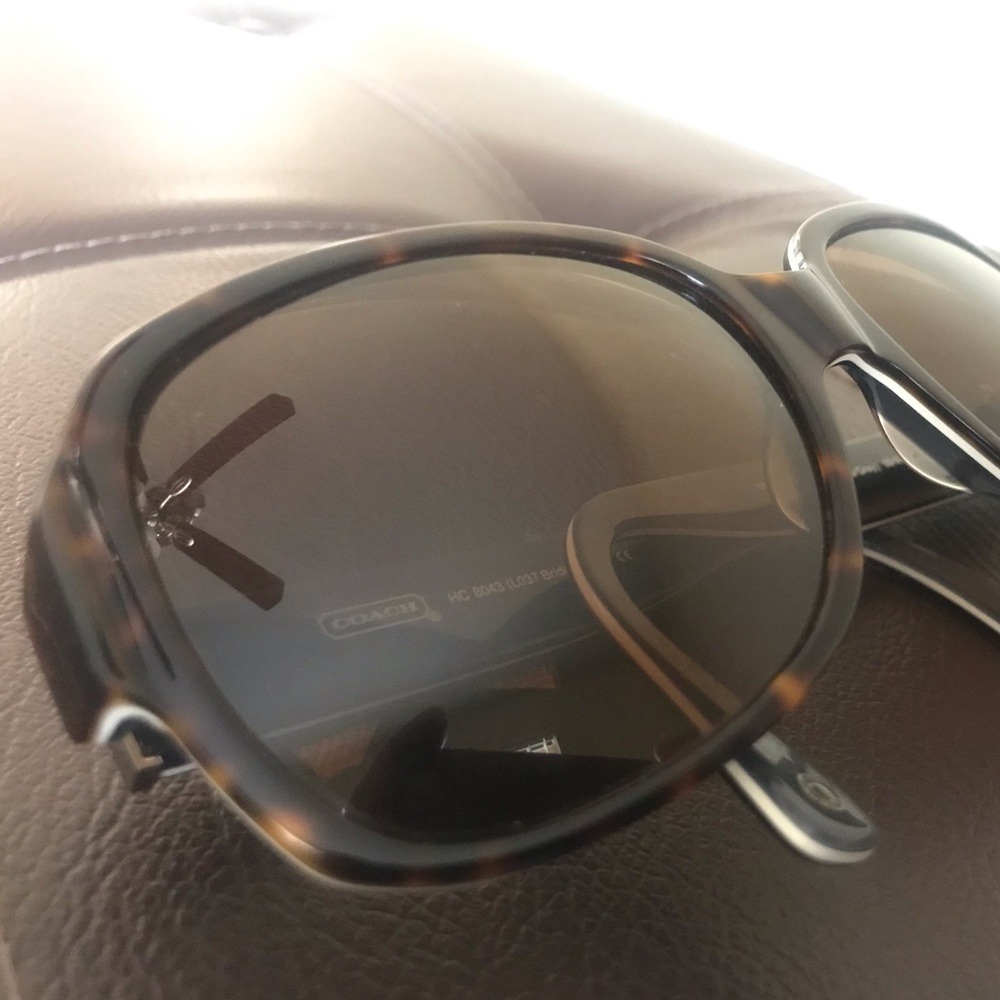 Brown Coach Bridgette Sunglasses - Picture 2 of 2